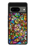 All Disney Heroes Stained Glass Google Pixel 8a Case