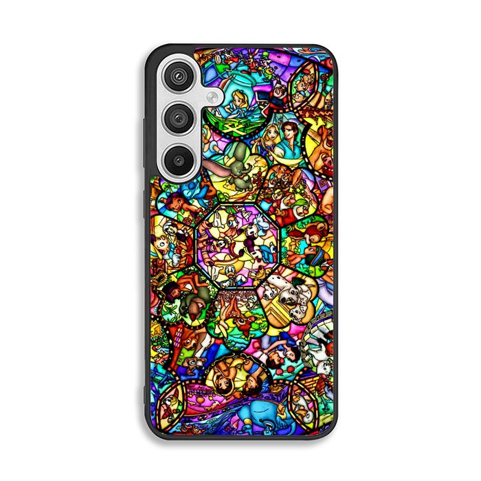 All Disney Heroes Stained Glass Samsung Galaxy A26 Case FE7509