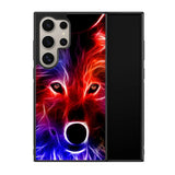 wolf glow line Z1432 Samsung Galaxy S25 Ultra 5G Case