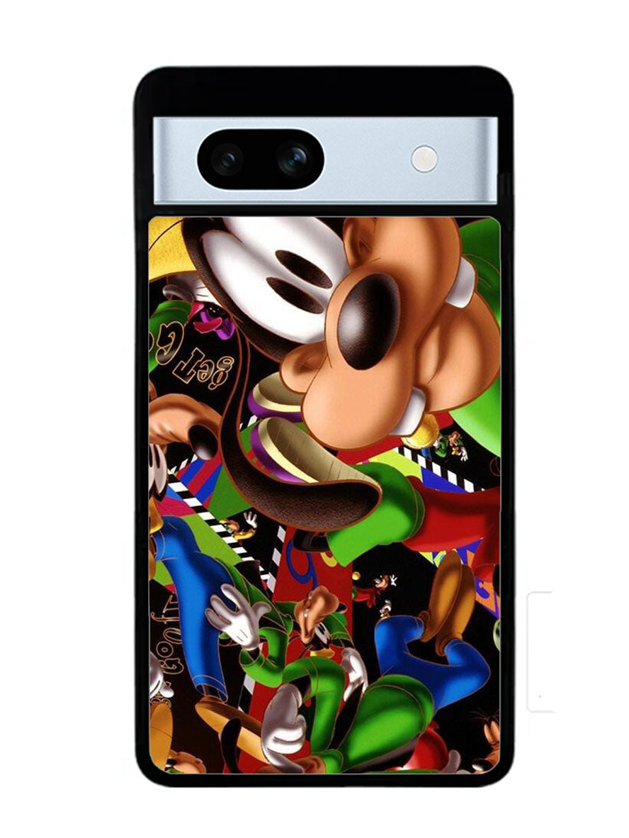 goofy disney collage Google Pixel 7A Case