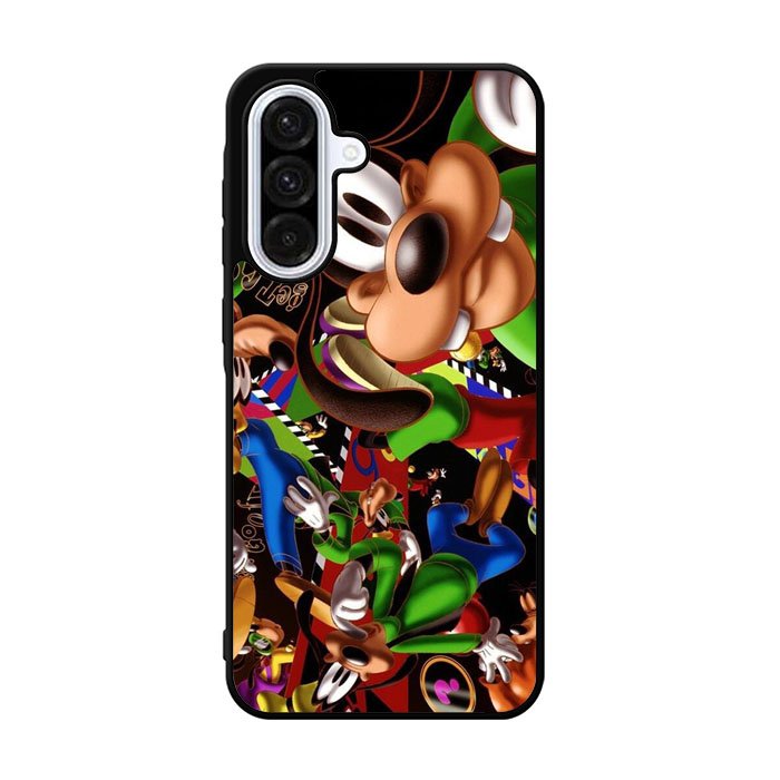 goofy disney collage Samsung Galaxy A36 Case FE6394