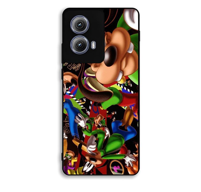goofy disney collage Motorola Moto Edge 2024 Case FE1885