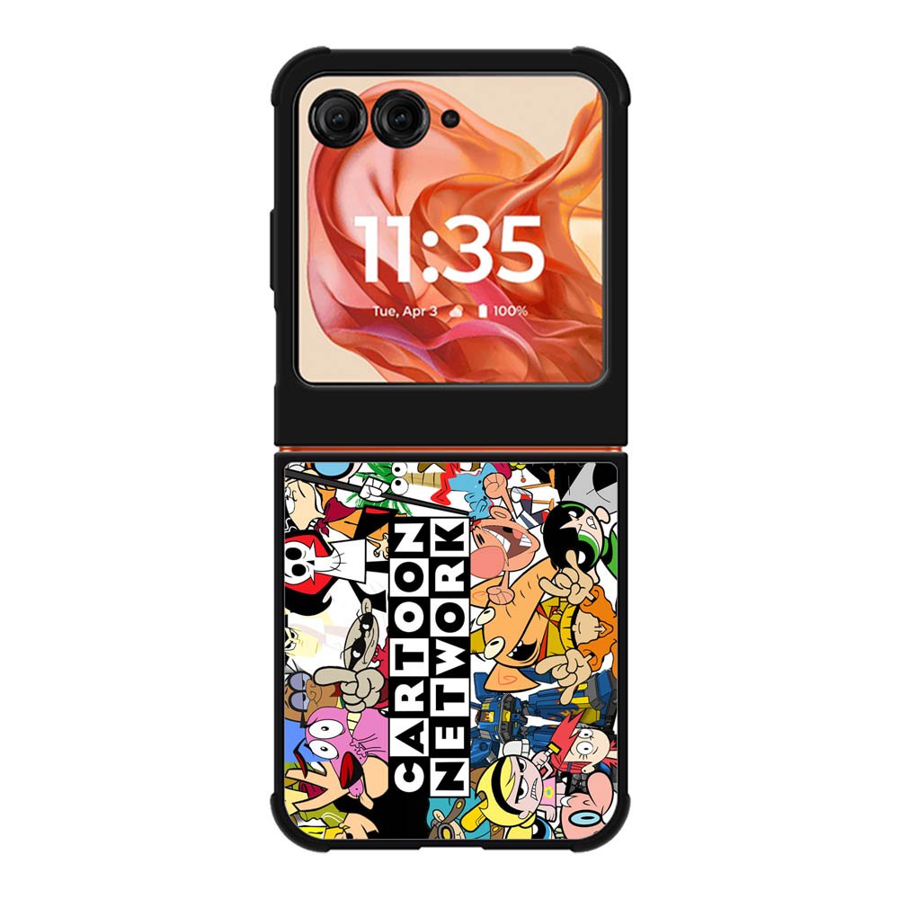 cartoon network collage Motorola Moto Razr 2025/2024 , Moto Razr 60/50 Case BC1158