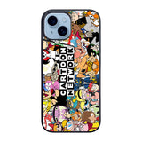 cartoon network collage Case iPhone 15 BC1158