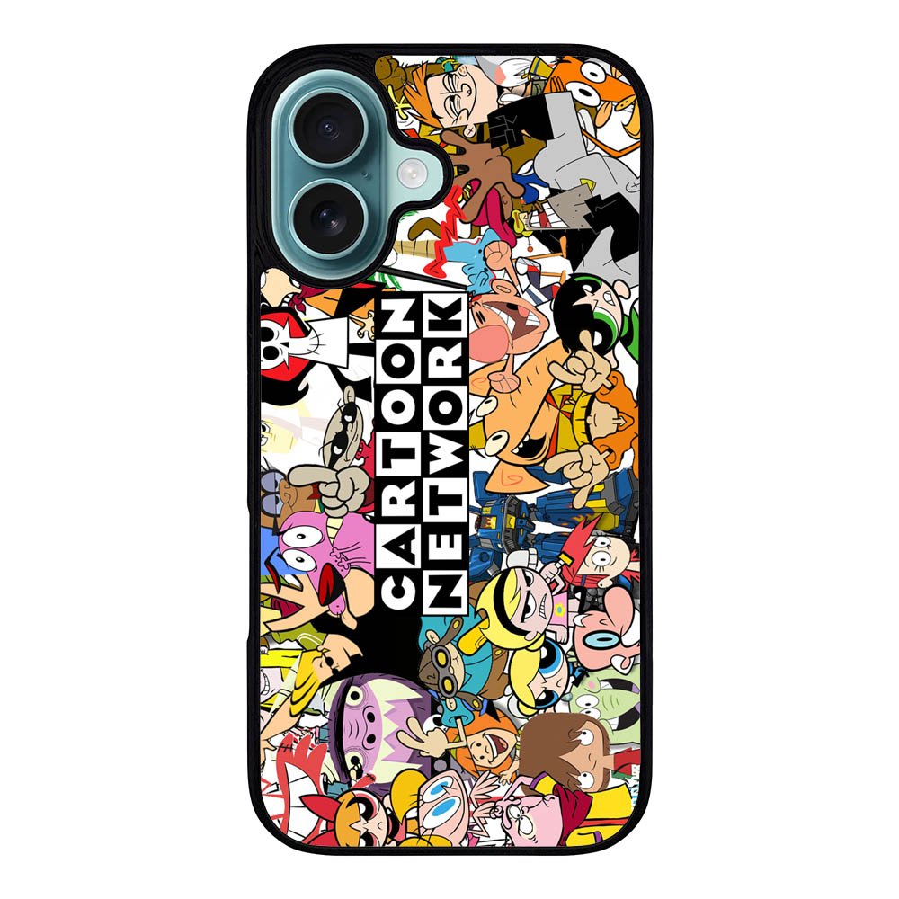 cartoon network collage Case iPhone 16 Plus BC1158