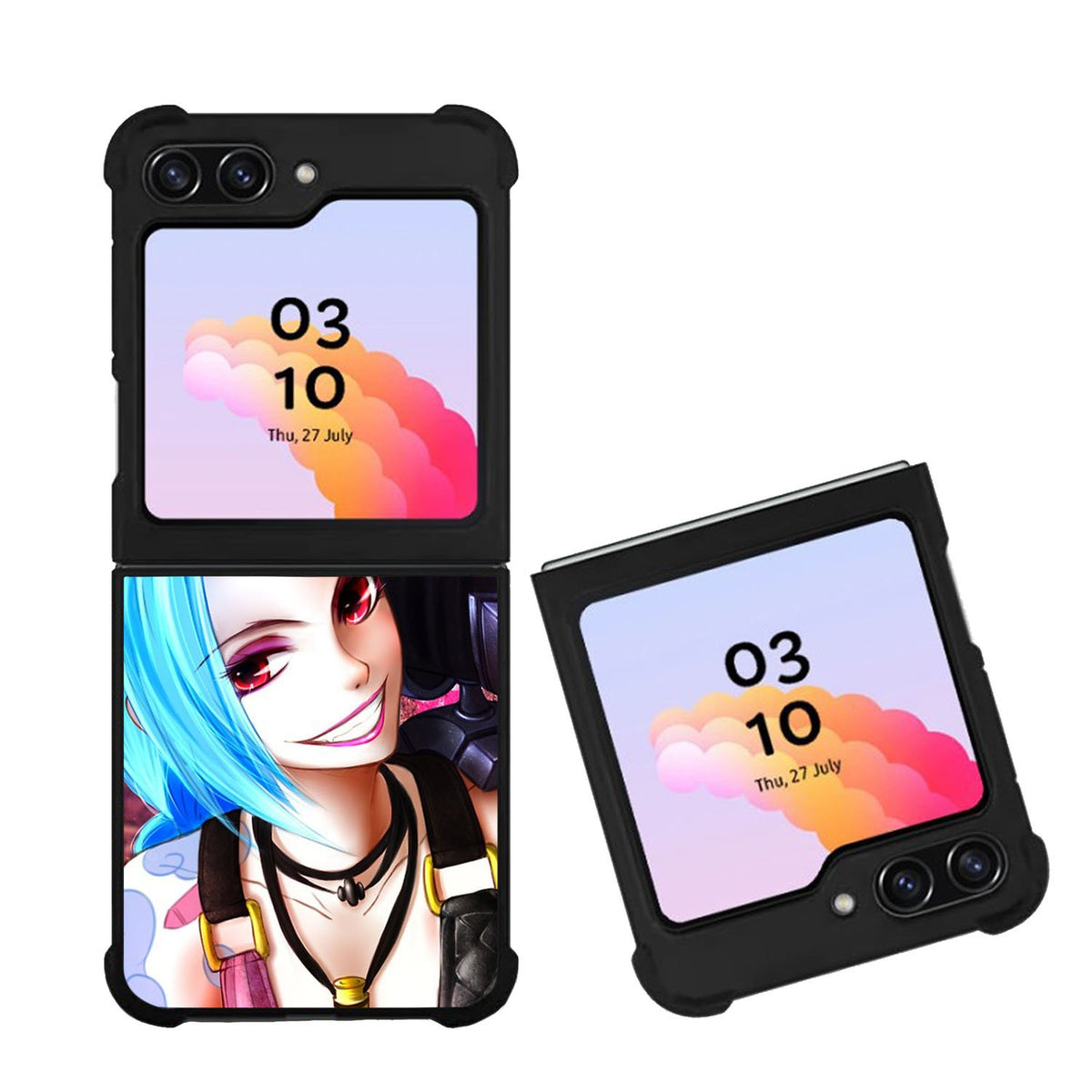 Jinx League of Legends Fan Art Case Samsung Galaxy Z Flip 5 5G BC1161