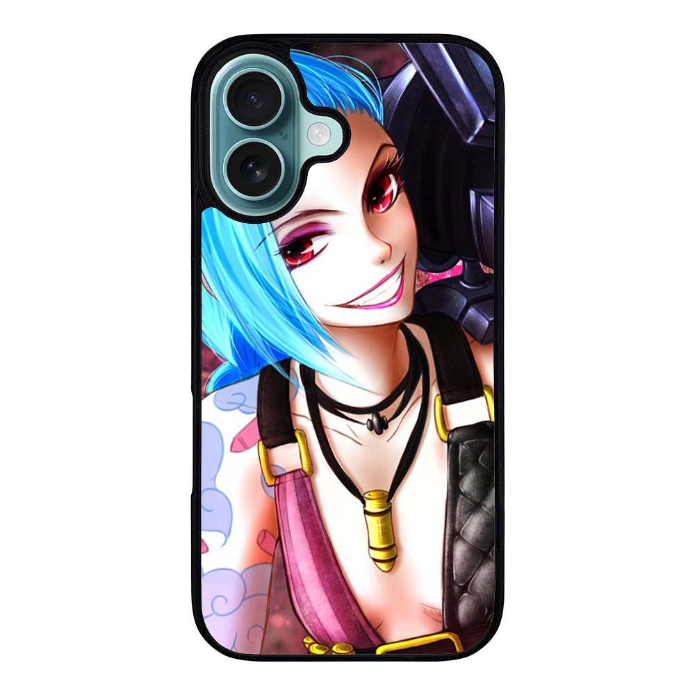 Jinx League of Legends Fan Art Case iPhone 16 Plus BC1161