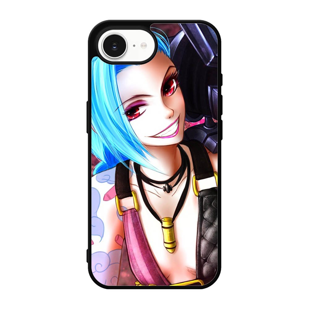 Jinx League of Legends Fan Art iPhone 17e Case BC1161