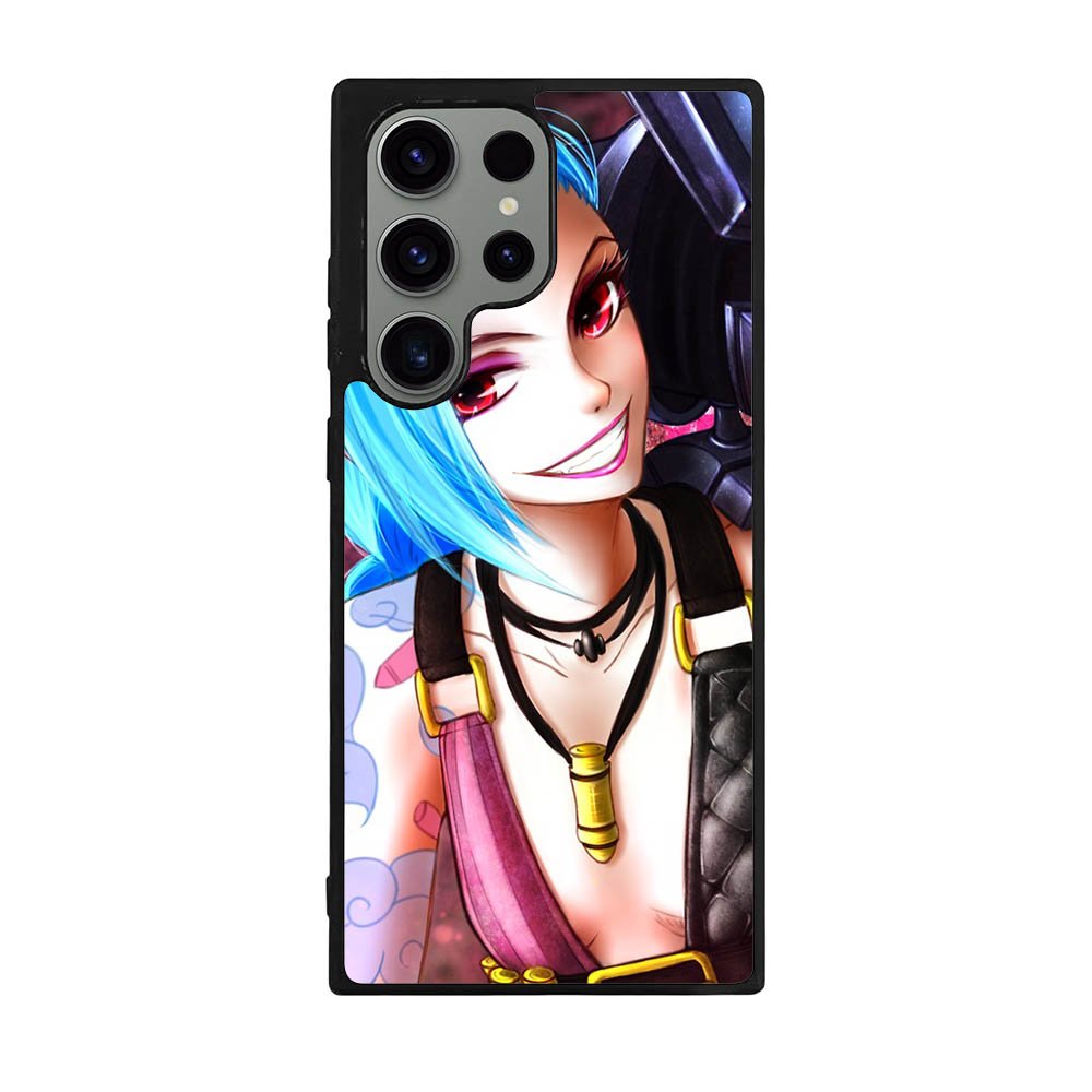 Jinx League of Legends Fan Art Case Samsung Galaxy S24 Ultra 5G BC1161