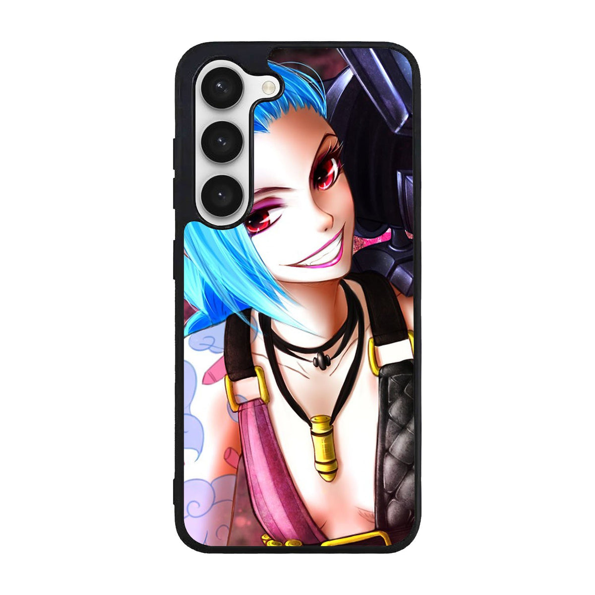 Jinx League of Legends Fan Art Case Samsung Galaxy S24 5G BC1161