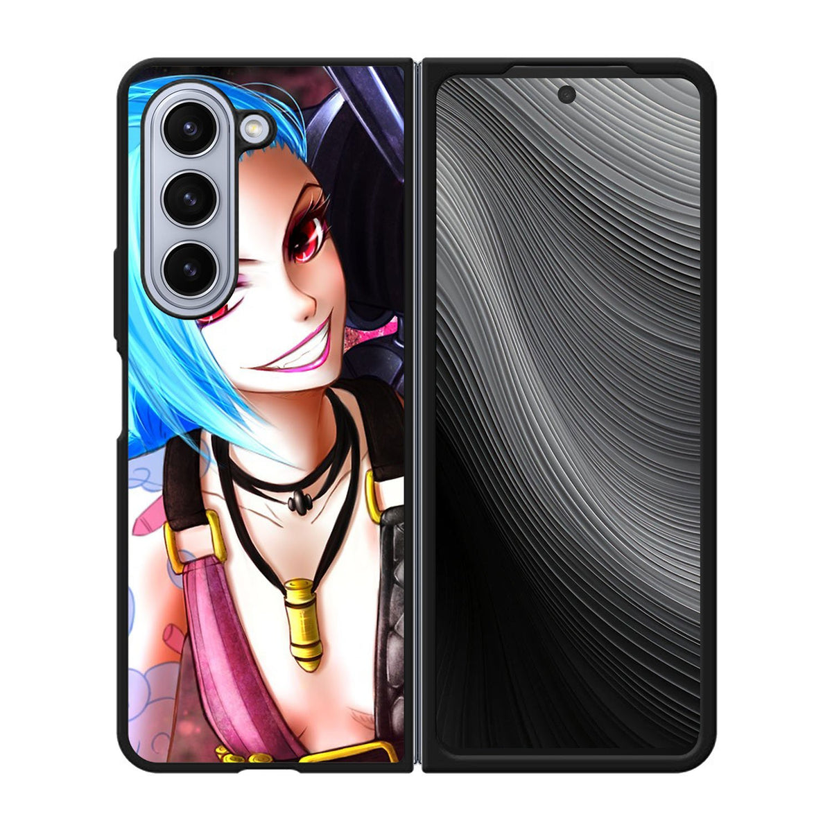 Jinx League of Legends Fan Art Case Samsung Galaxy z Fold 5 5G BC1161