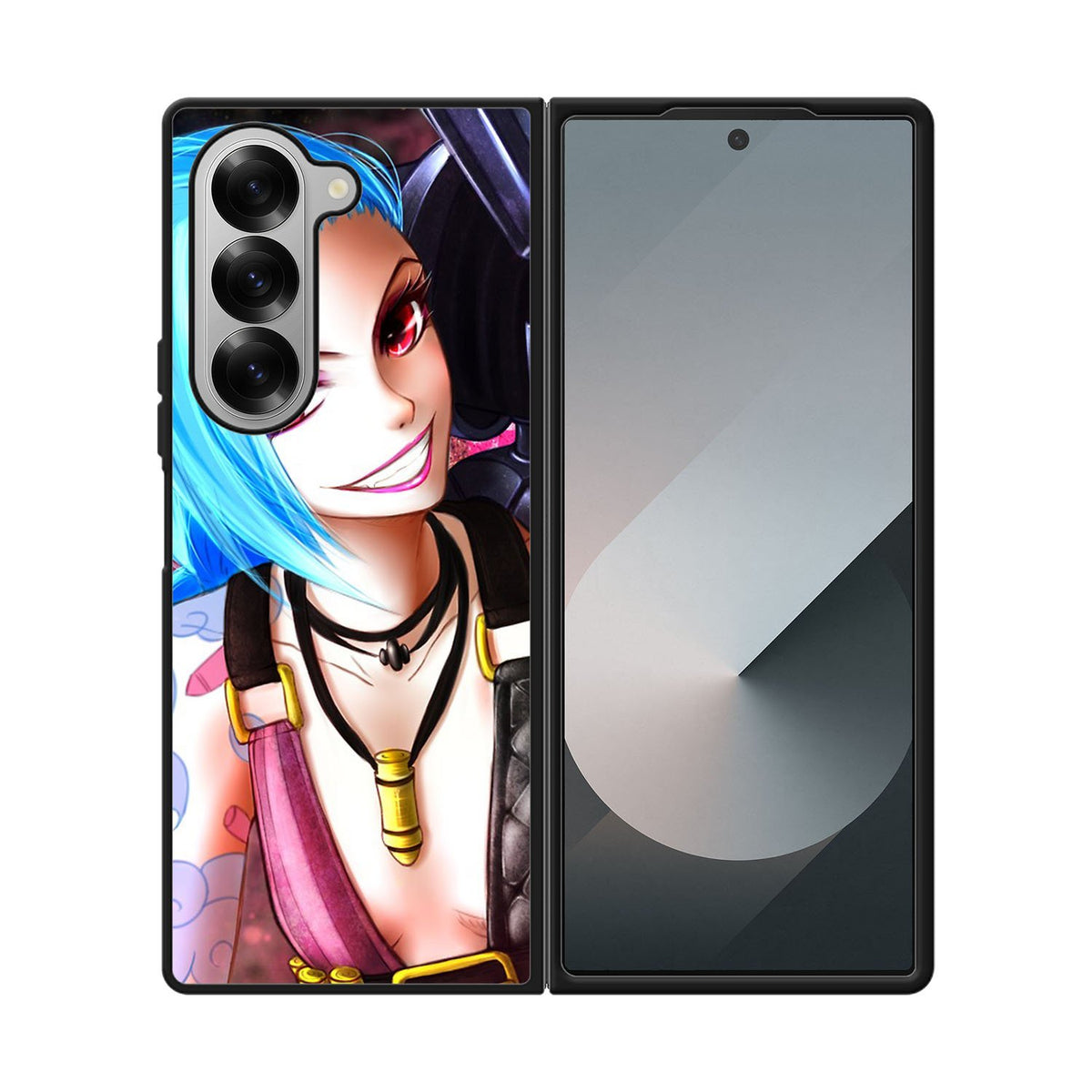 Jinx League of Legends Fan Art Case Samsung Galaxy Z Fold 6 5G BC1161