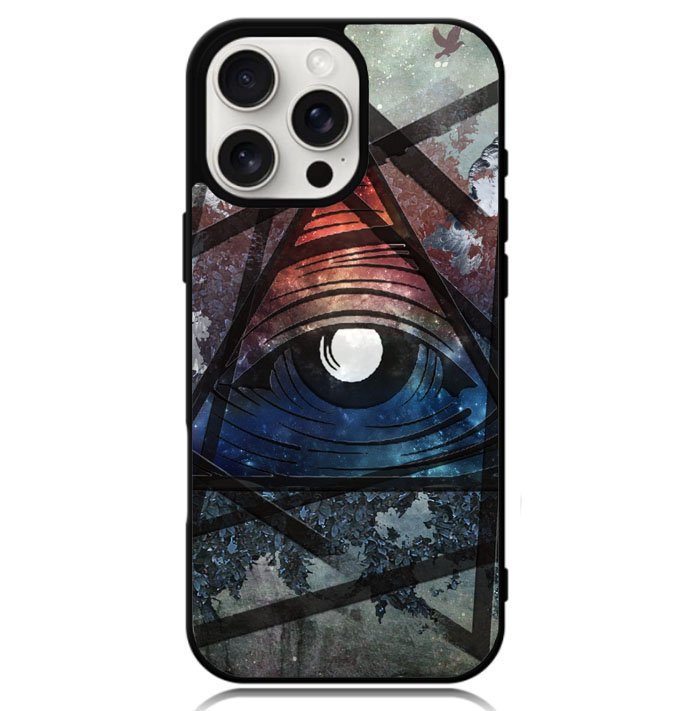 Illuminati eye Case iPhone 16 Pro BC1162