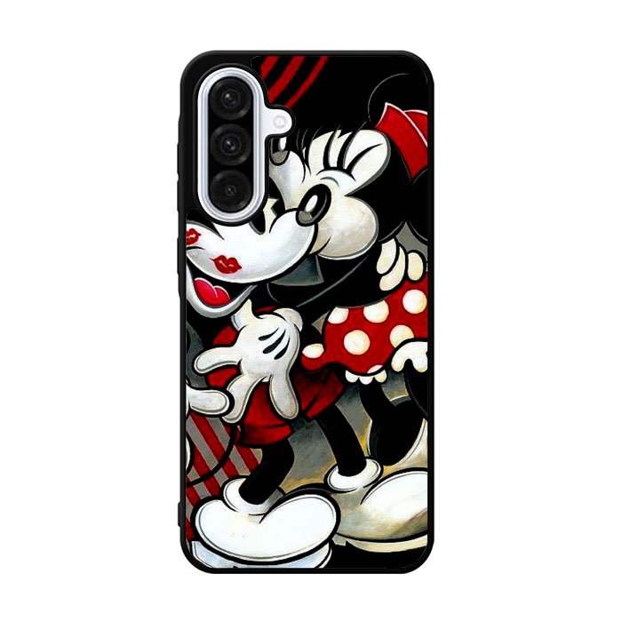 Hugs and Kisses Mickey Minnie mouse Samsung Galaxy A36 Case FE6847