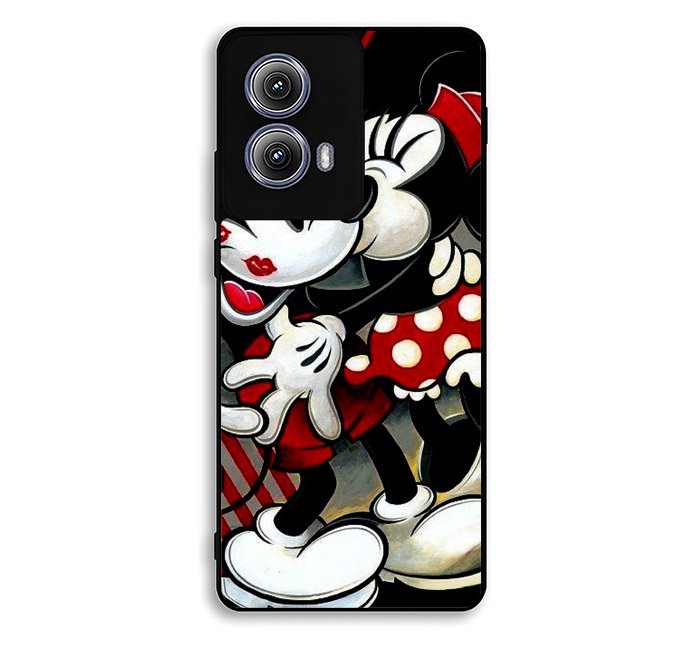 Hugs and Kisses Mickey Minnie mouse Motorola Moto Edge 2024 Case FE6847