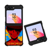 Luffy One Piece Quote Case Samsung Galaxy Z Flip 5 5G BC1163