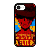 Luffy One Piece Quote iPhone 17e Case BC1163