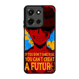 Luffy One Piece Quote Motorola Moto G 5G 2025 Case BC1163