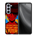Luffy One Piece Quote Case Samsung Galaxy z Fold 5 5G BC1163