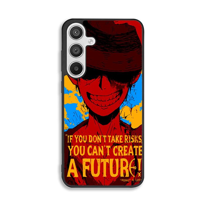 Luffy One Piece Quote Samsung Galaxy A26 Case BC1163