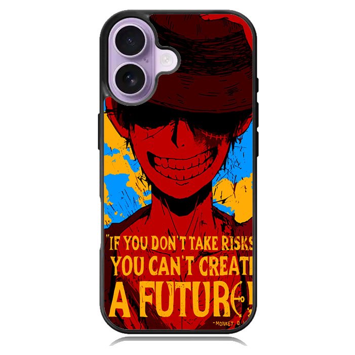 Luffy One Piece Quote iPhone 17 Case BC1163