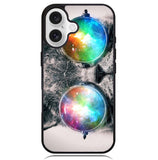 space cat glasses Case iPhone 16 BC1166