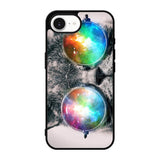 space cat glasses iPhone 16e Case BC1166