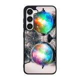 space cat glasses Case Samsung Galaxy S24 Plus 5G BC1166