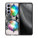 space cat glasses Case Samsung Galaxy z Fold 5 5G BC1166