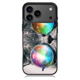 space cat glasses iPhone 17 Pro Case BC1166