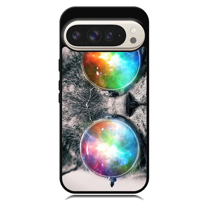 space cat glasses Google Pixel 10 Pro XL Case BC1166