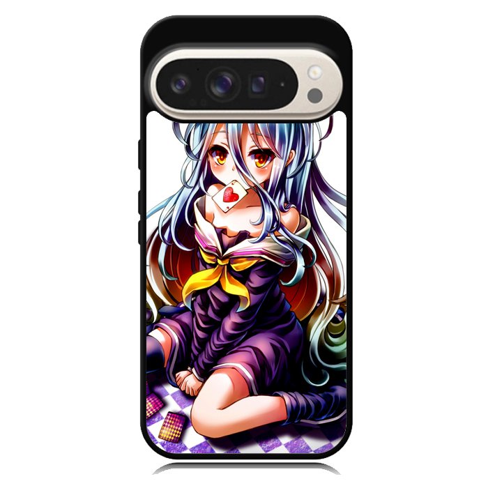 no game no life shiro render Z1645 Google Pixel 9 | Google Pixel 9 Pro Case