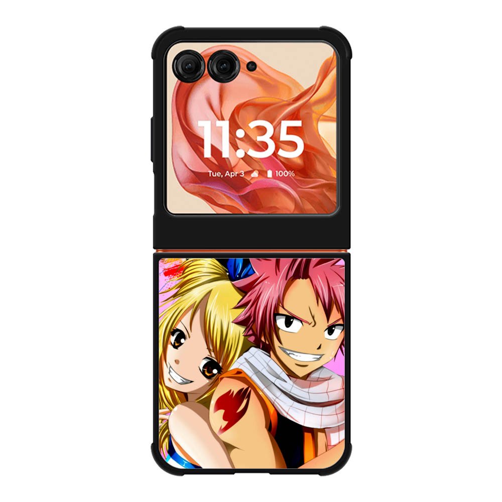 Lucy and natsu  fairy tail Motorola Moto Razr 2025/2024 , Moto Razr 60/50 Case BC1169