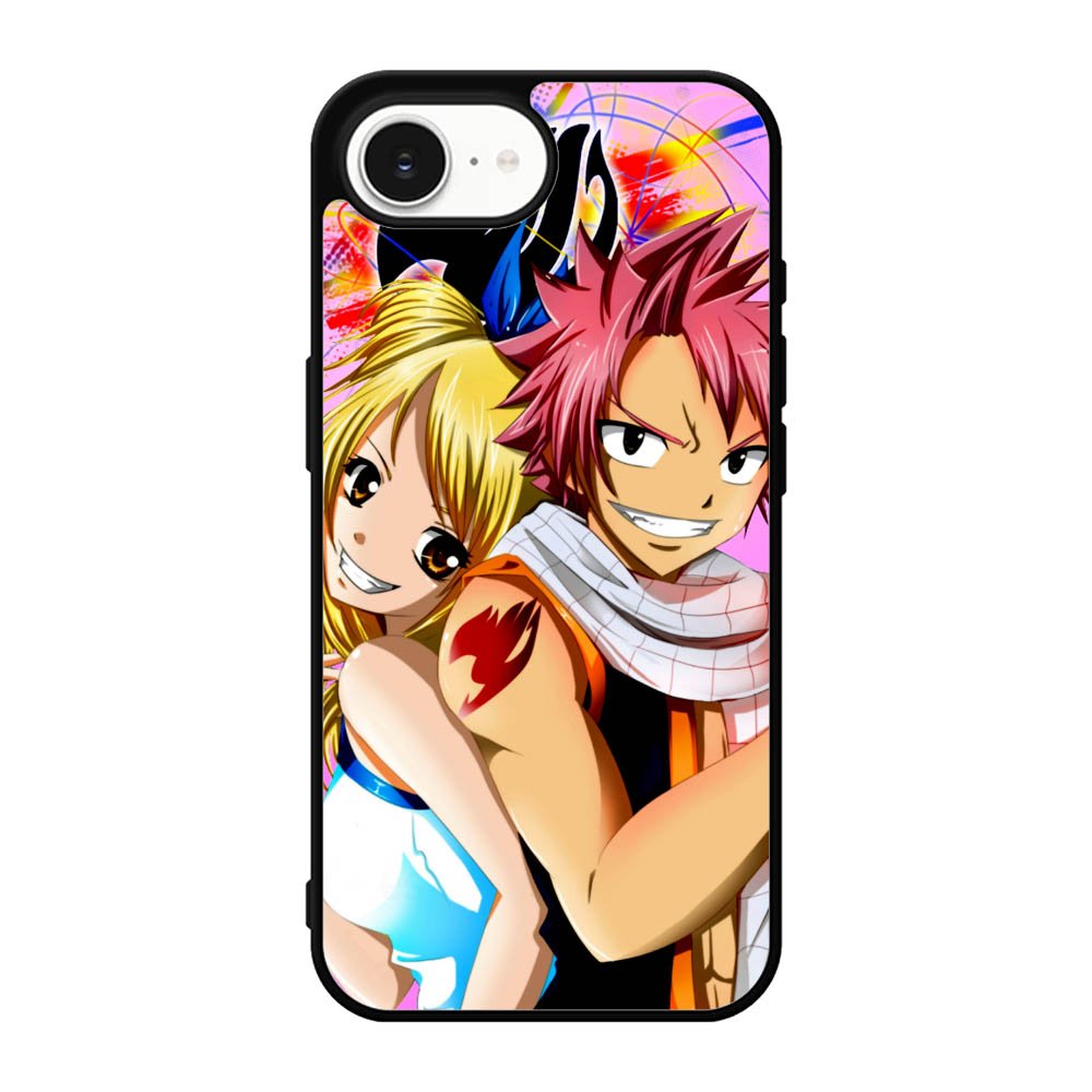 Lucy and natsu  fairy tail iPhone 16e Case BC1169