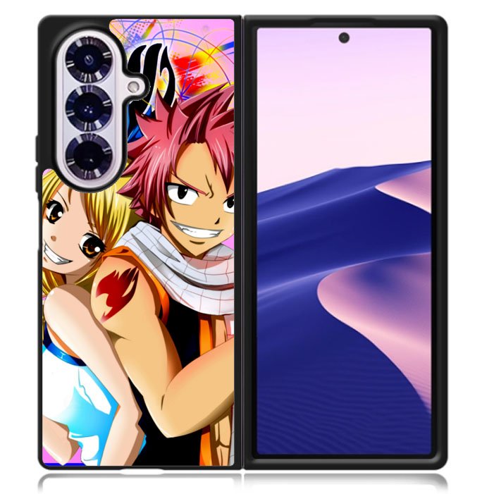 Lucy and natsu  fairy tail Samsung Galaxy Z Fold 7 5G Case BC1169
