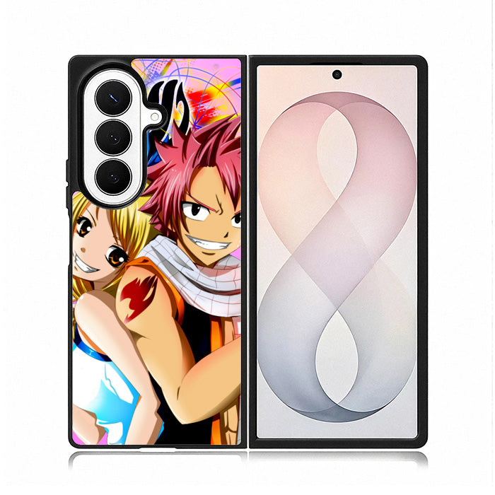 Lucy and natsu  fairy tail Samsung Galaxy Z Fold 8 Ultra Case BC1169
