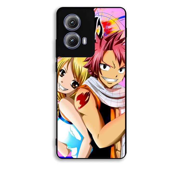 Lucy and natsu  fairy tail Motorola Moto Edge 2024 Case BC1169