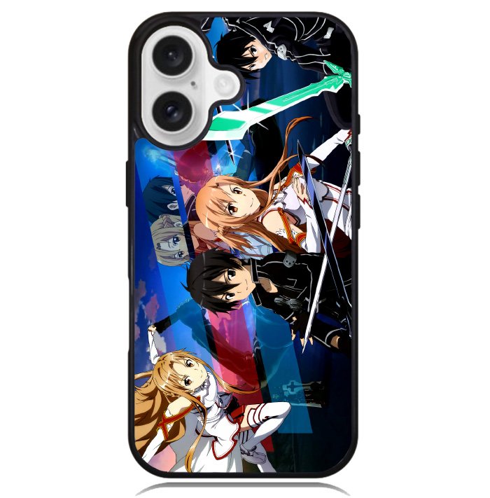 sword art online kirito and asuna Case iPhone 16 BC1171