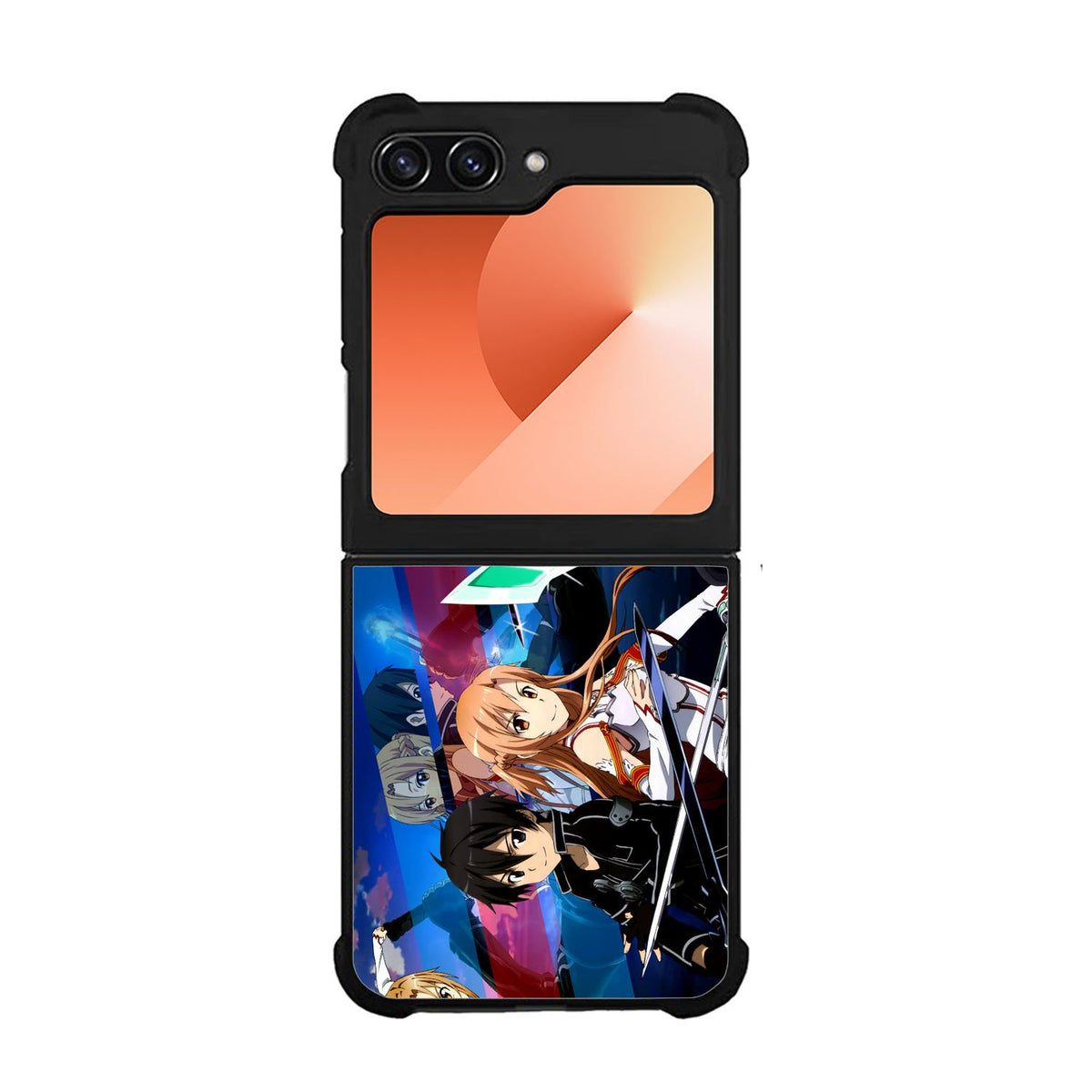 sword art online kirito and asuna Case Samsung Galaxy Z Flip 6 5G BC1171
