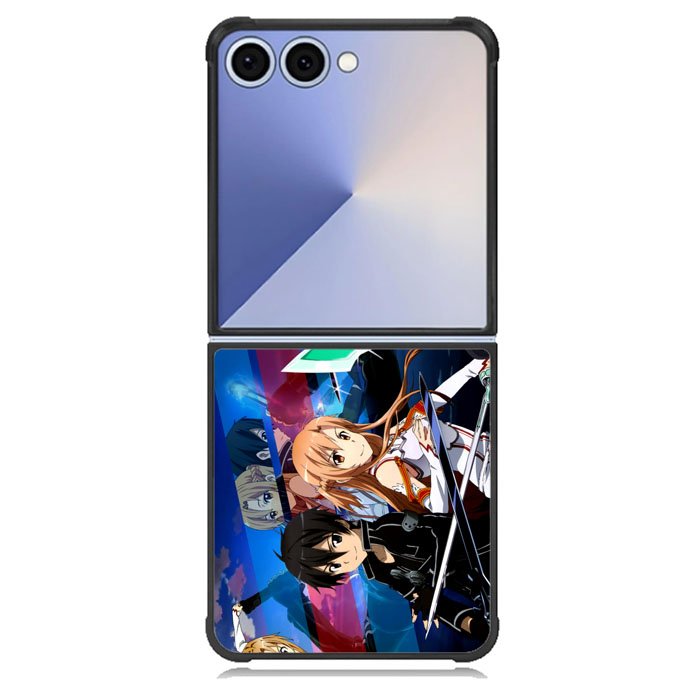 sword art online kirito and asuna Samsung Galaxy Z Flip 7 Case BC1171