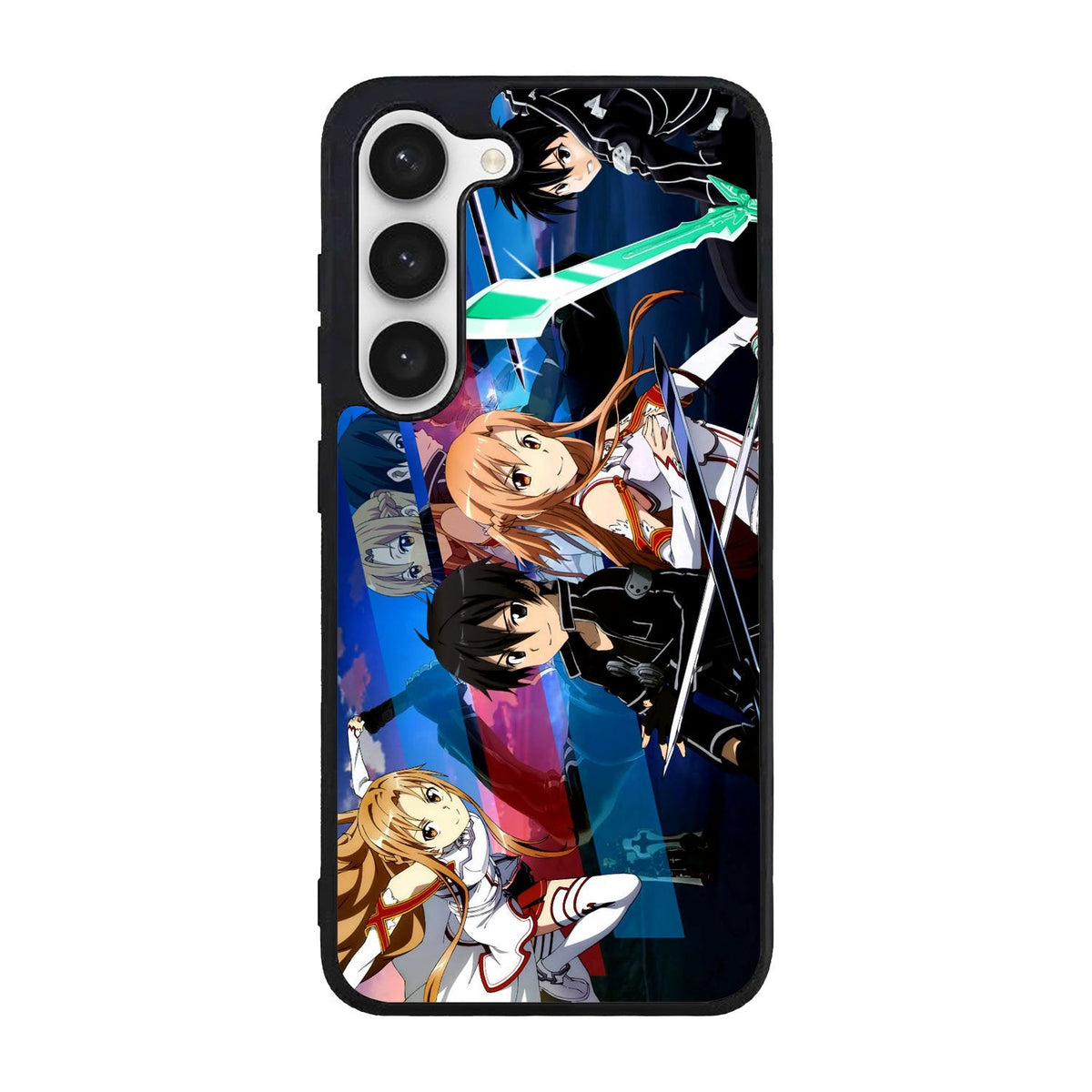 sword art online kirito and asuna Case Samsung Galaxy S25 Plus 5G BC1171