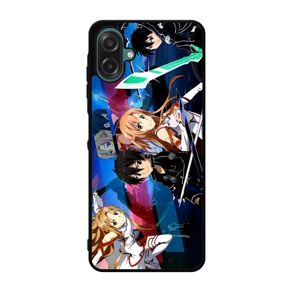 sword art online kirito and asuna Case Samsung Galaxy A07 BC1171