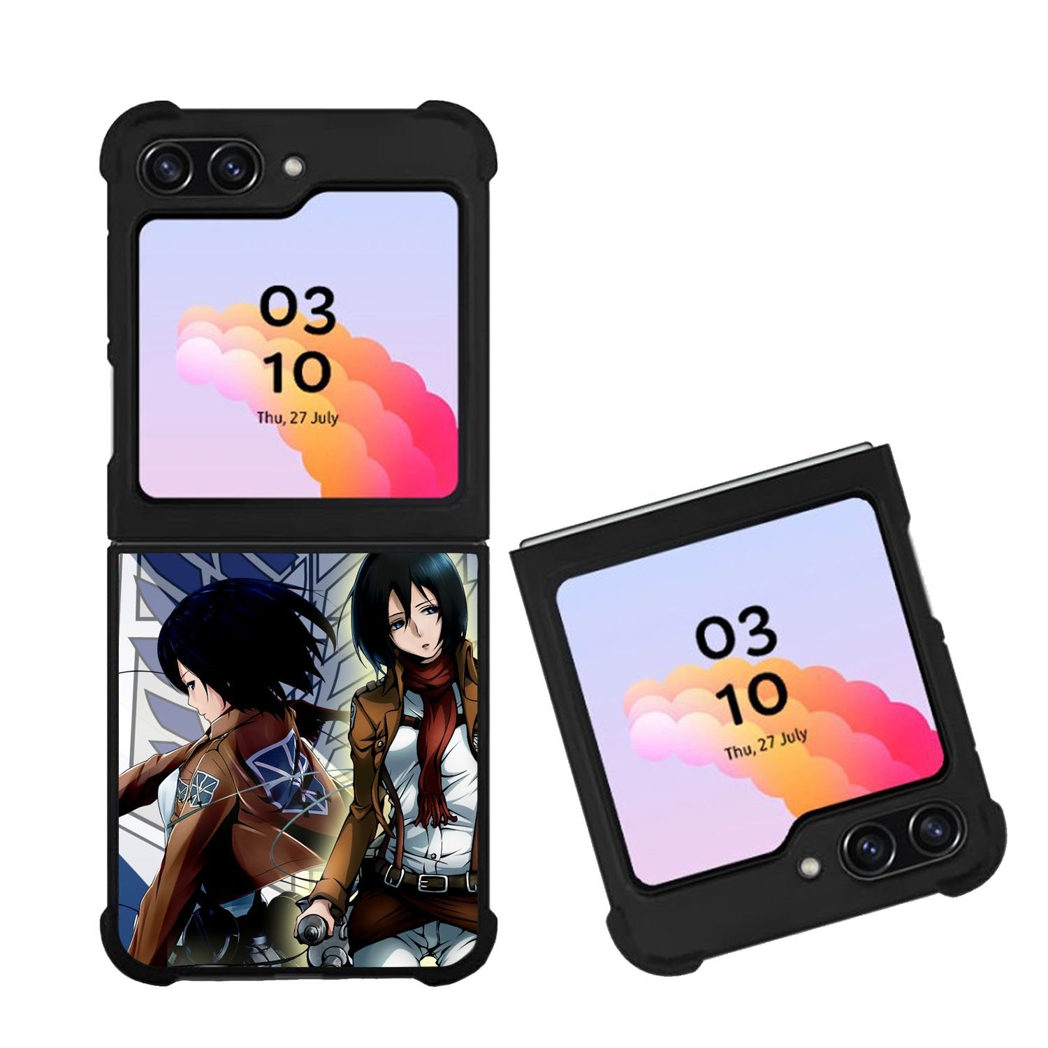 ATTACK ON TITAN MIKASA Case Samsung Galaxy Z Flip 5 5G BC1175