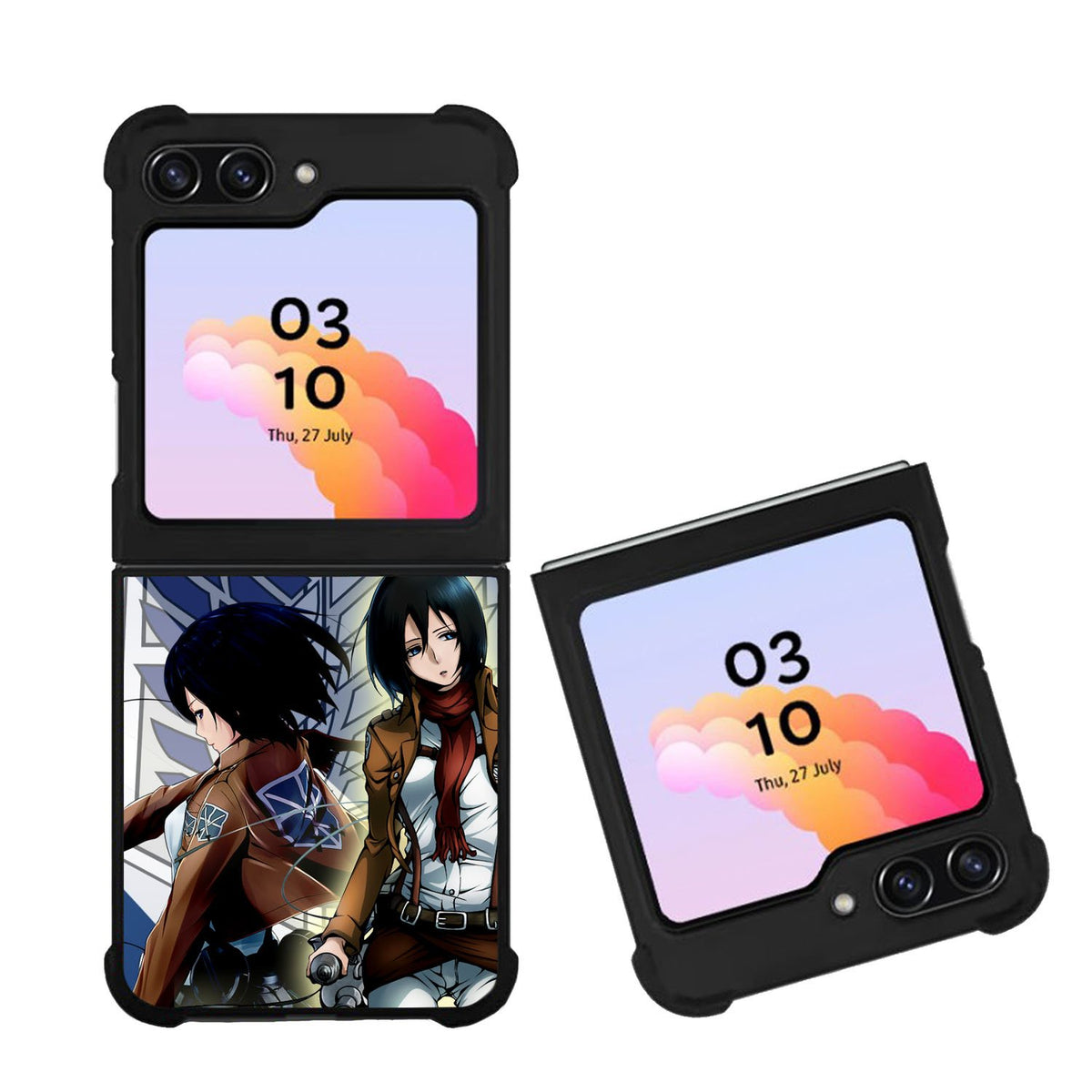 ATTACK ON TITAN MIKASA Case Samsung Galaxy Z Flip 5 5G BC1175