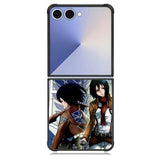 ATTACK ON TITAN MIKASA Samsung Galaxy Z Flip 7 Case BC1175