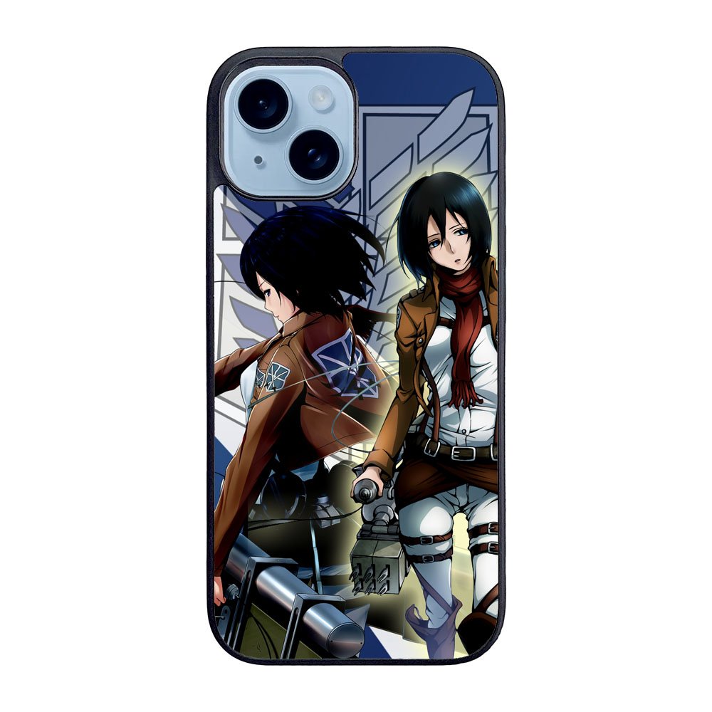ATTACK ON TITAN MIKASA Case iPhone 15 BC1175