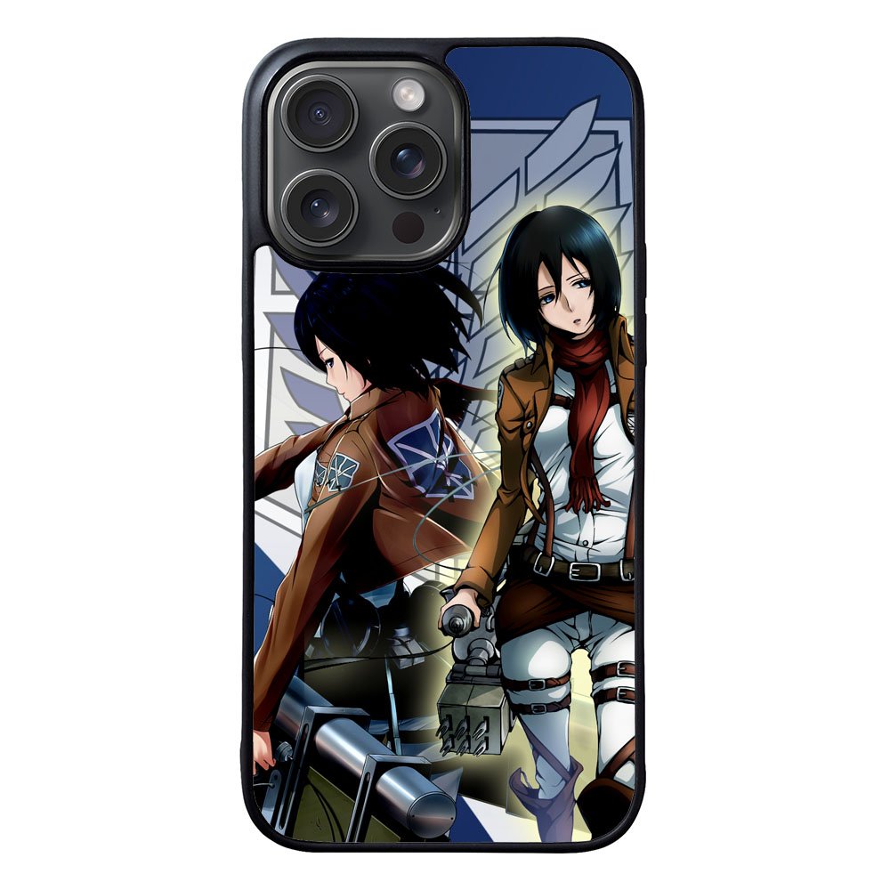 ATTACK ON TITAN MIKASA Case iPhone 15 Pro BC1175