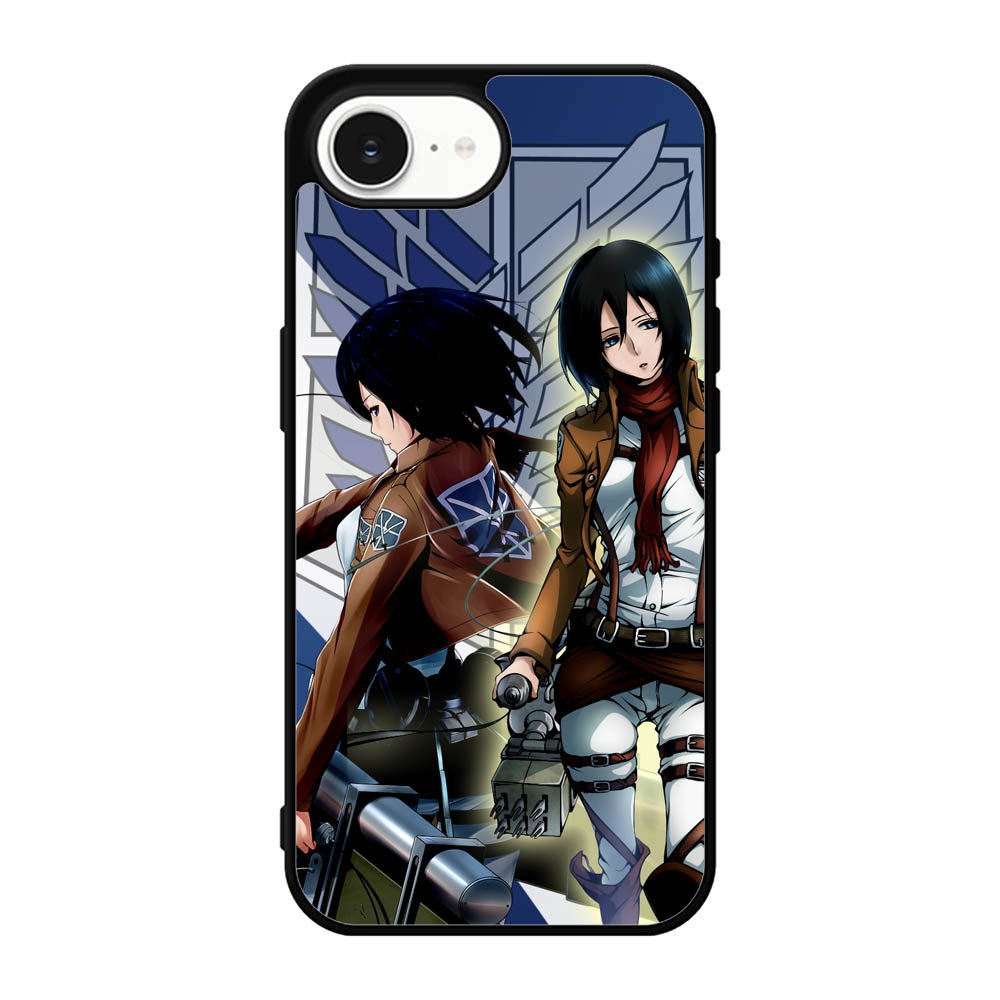 ATTACK ON TITAN MIKASA iPhone 16e Case BC1175