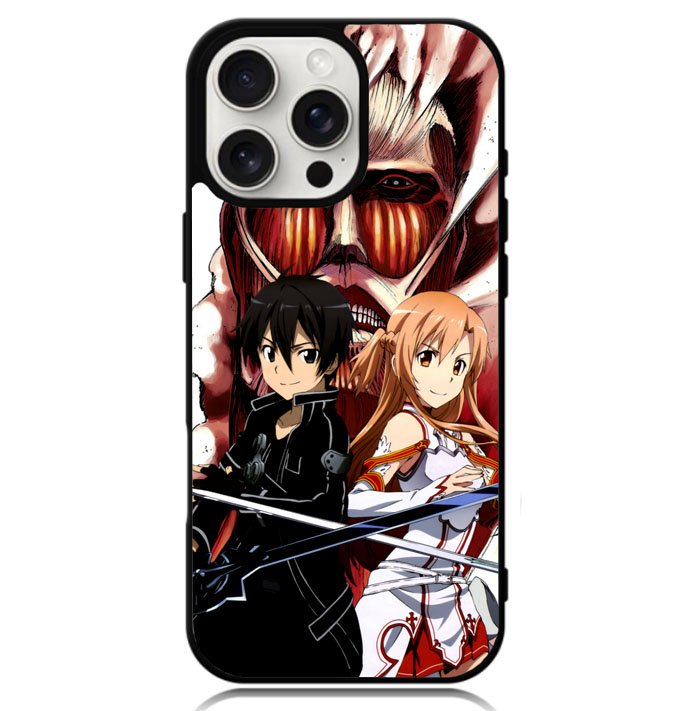 Sword Art Online titan Case iPhone 16 Pro Max BC1184