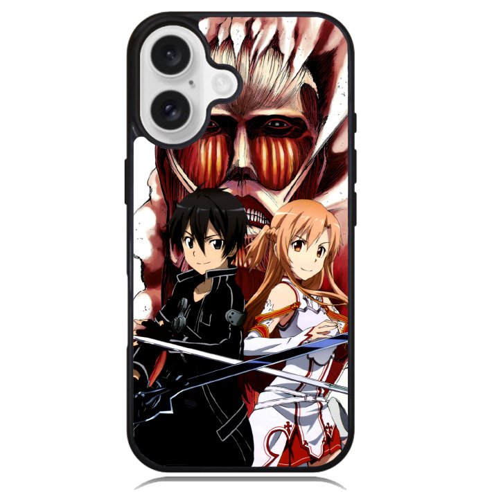 Sword Art Online titan Case iPhone 16 BC1184